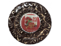 Пряник заварной глазированный "23 Февраля" 700 гр.