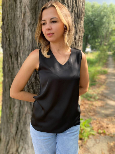 Топ 222 черный