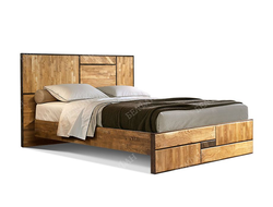 Кровать "Cube Design" 160 (прямоугольное изголовье), Belfan