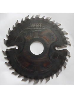 Диск пильный 250x50x18z+18+2(1.8/2.8) WST