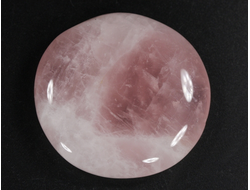 Кварц розовый, полировка плоская, Мадагаскар (39*36*9 мм, 25 г) №35557