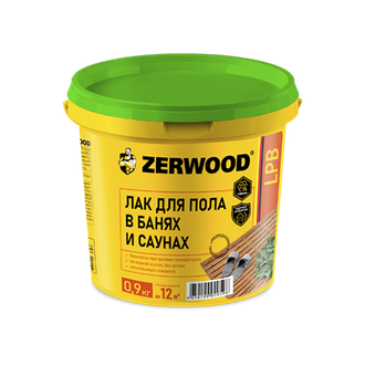 Лак для пола в банях и саунах «Zerwood»  0.9кг