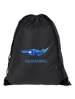 Рюкзак черный "ПЛАВАНИЕ"