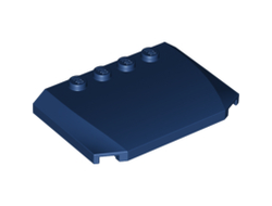 Wedge 4 x 6 x 2/3 Triple Curved, Dark Blue (52031 / 4528704 / 6003573 / 6179874 / 6429552)