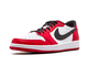 Nike Air Jordan Retro 1 Low (Красные с белым) арт1