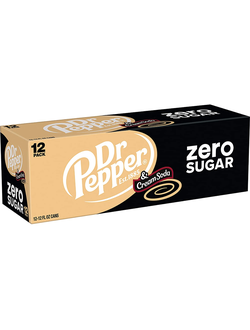 Dr Pepper Крем Сода Зеро 355ml США (12)