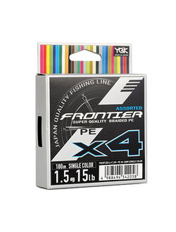 Шнур YGK Frontier X4 PE 100м #1.2 white
