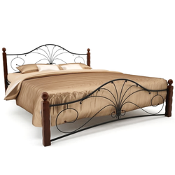 ЗГ607 Кровать Фортуна-1. Размер: 1527*978*2095. Спальная зона: 1400*2000.