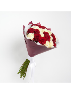 Микс из 25 роз