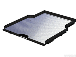 Платформа грузовая выкатная Mitsubishi L200 (2014-07.2015), двойная кабина, удлинённый кузов, установка без вкладыша) АВС-Дизайн