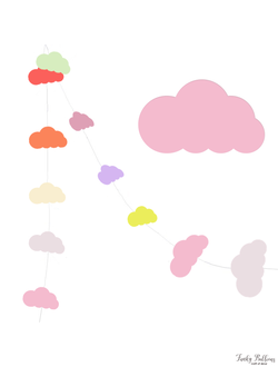 Гирлянда "Облака Микс"