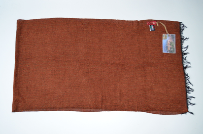 Терракотовый шарф платок женский Vizio Италия 6205