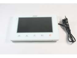 Цветной монитор видеодомофона без трубки (hands-free) - J2000-DF-ВИКТОРИЯ DVR (белый)