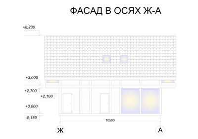 Фахверковый дом 220 м2 со вторым светом