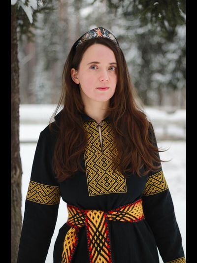 Платье славянское «Велесиха»