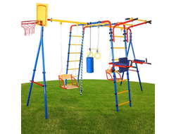 Детский спортивный комплекс ЮНЫЙ АТЛЕТ Уличный-Плюс с 2 качелями в Воронеже