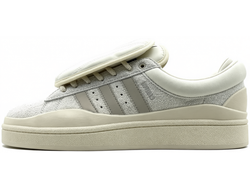 Кроссовки Adidas Bad Bunny x Campus Sail White Grey Suede