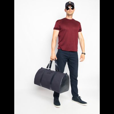 Портплед + дорожная сумка (2 в 1) Palermo Premium dark blue (арт. 4038-19)