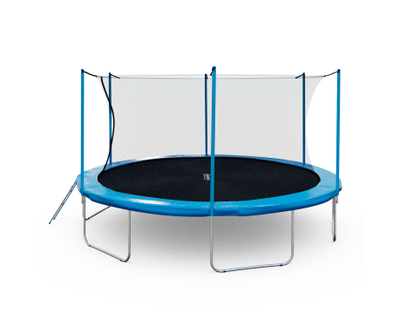 Батут каркасный с сеткой DFC Kondition 15 ft с лестницей (2 короба)