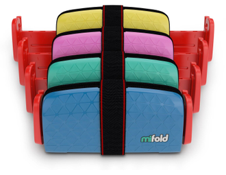 Бустер автомобильный Mifold - the Grab-and-Go Booster seat/Pearl Grey, светло-серый