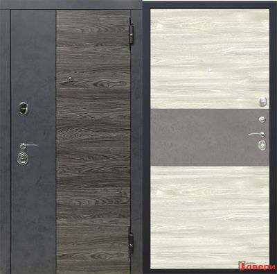 9,5 см  Орландо Дуб винтаж белый