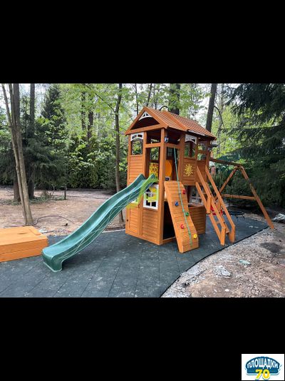 Детская площадка IgraGrad Клубный домик 2 с трубой