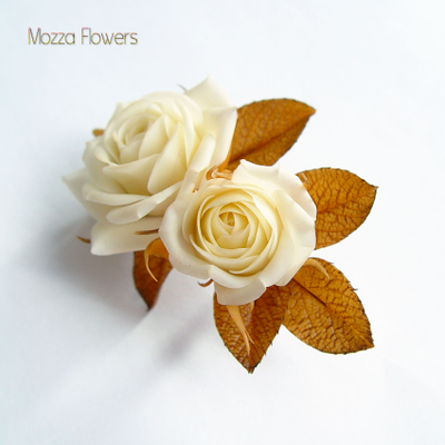 Жемчужные розы.