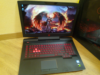 HP OMEN 17-AN061UR (17.3 FHD IPS i7-7700HQ GTX1050 16Gb 1Tb )