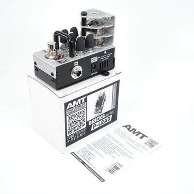 AMT Bricks P-Lead - одноканальный ламповый гитарный преамп (эмуляция Peavey 5150/6505) [без БП]