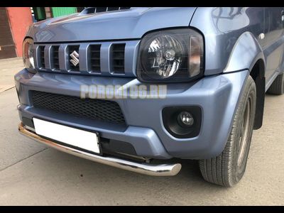 Защита переднего бампера d53 для Suzuki Jimny 2012-2018