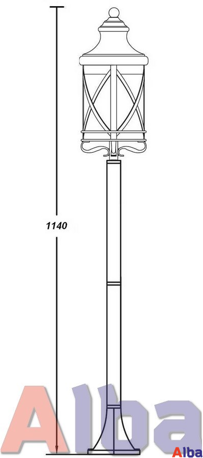 Lucerna 84806 Парковый светильник