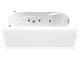 Акриловая гидромассажная ванна BAS Ахин 170х80