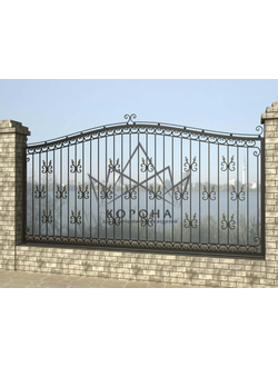 Забор кованый №19