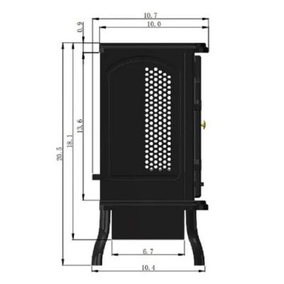 Электрокамин Jazz BL 18 (мини-камин, электропечь)