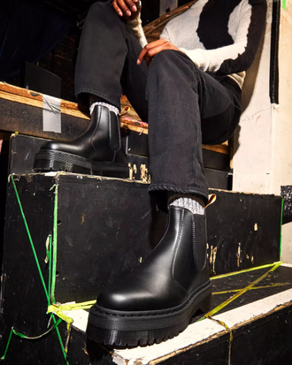 Dr Martens 2976 Felix Vegan Platform Chelsea Boots