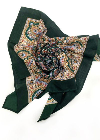 Павловопосадский платок Пасхальный мотив 1931-9