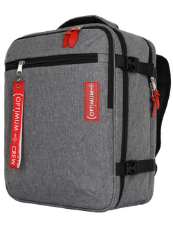 Рюкзак Сумка Чемодан ручная кладь 40x30x20 Optimum Wizz Air Light, серый