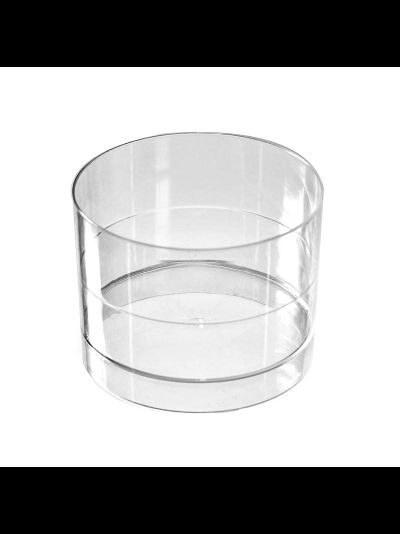 Форма фуршетная/Стакан прозр. "Ноль" б/к ПС (15 шт./уп), 60мл