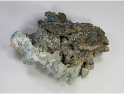 Кальцит, включения других минералов, Белореченское месторождение, Адыгея, Северный Кавказ, Россия (140*122*80 мм, вес: 579 г) №23849