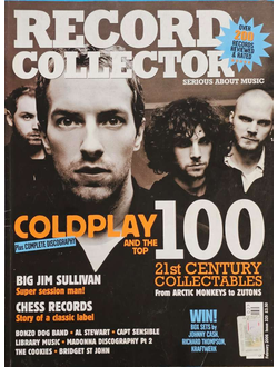 Record Collector Magazine Issue 320 February 2006 Coldplay, Big jim Sullivan, Bonzo Dog Band Inside