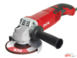 Машина шлифовальная угловая DCK KSM05-125, 1500Вт, эл. стабилизация оборотов, анти-рестарт