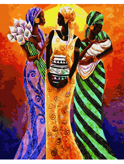 Картина по номерам Африканские женщины GX8303 (40x50)