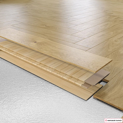 Паркетная доска Barlinek Венгерская елка Дуб Balos купить в интернет-магазине mirovoy-parquet.ru