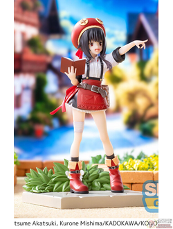Фигурка Мэгумин, Чомускэ (Megumin, Chomusuke Luminasta)