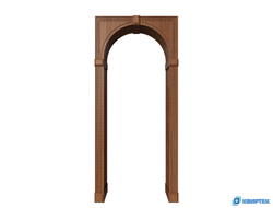 Межкомнатная арка с покрытием ПВХ Греция купить в Челябинске | КВИРТЕК