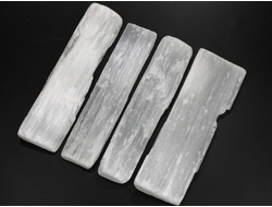 Селенит (гипс), в ассортименте, Россия, Урал (95-100 мм, 50-57 г) №36081