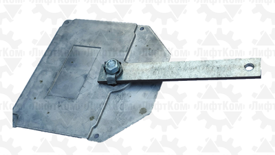 Крышка этажного переключателя силумин. с рычагом ЭП 11-40 без ролика