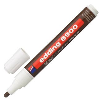 Маркер лаковый для мебели (paint marker) EDDING 8900, ретуширующий, 1,5-2 мм, нитро-основа, махагон, E-8900/612