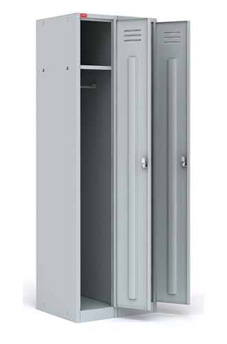 Модульный металлический шкаф для одежды ШРМ-22М