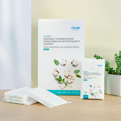 Ночные прокладки Atomy в упаковке 24 шт.